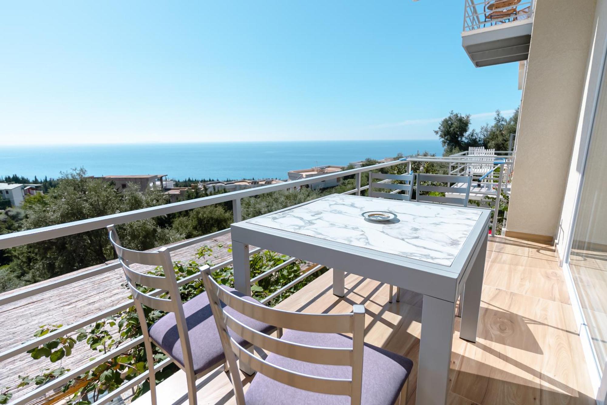 Kotarja Apartments Dhërmi Buitenkant foto